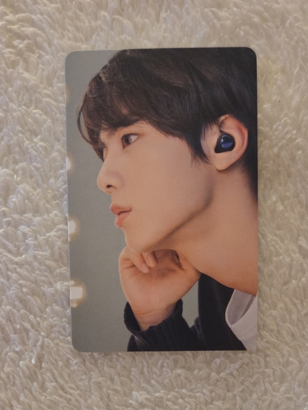 BTS Jin Samsung Galaxy Buds+ Photocard